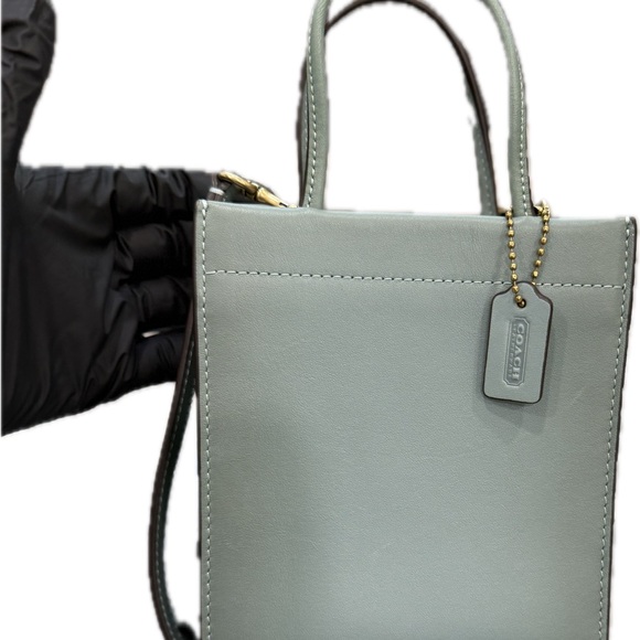 Coach Blue/Green Handbag with Coach Hang Tag New without tag. - Picture 1 of 8